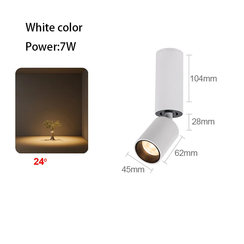 spot led à angle réglable pour un éclairage d'ambiance optimal - vue 15 sur 19