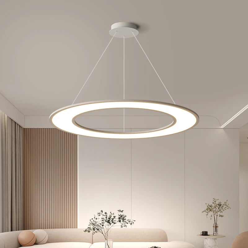 Plafonnier Circulaire Ultra-mince moderne à LEDs lumières pour salon éclairage intérieur décor à la maison Luminaria cuisine chambre - vue 5 sur 18