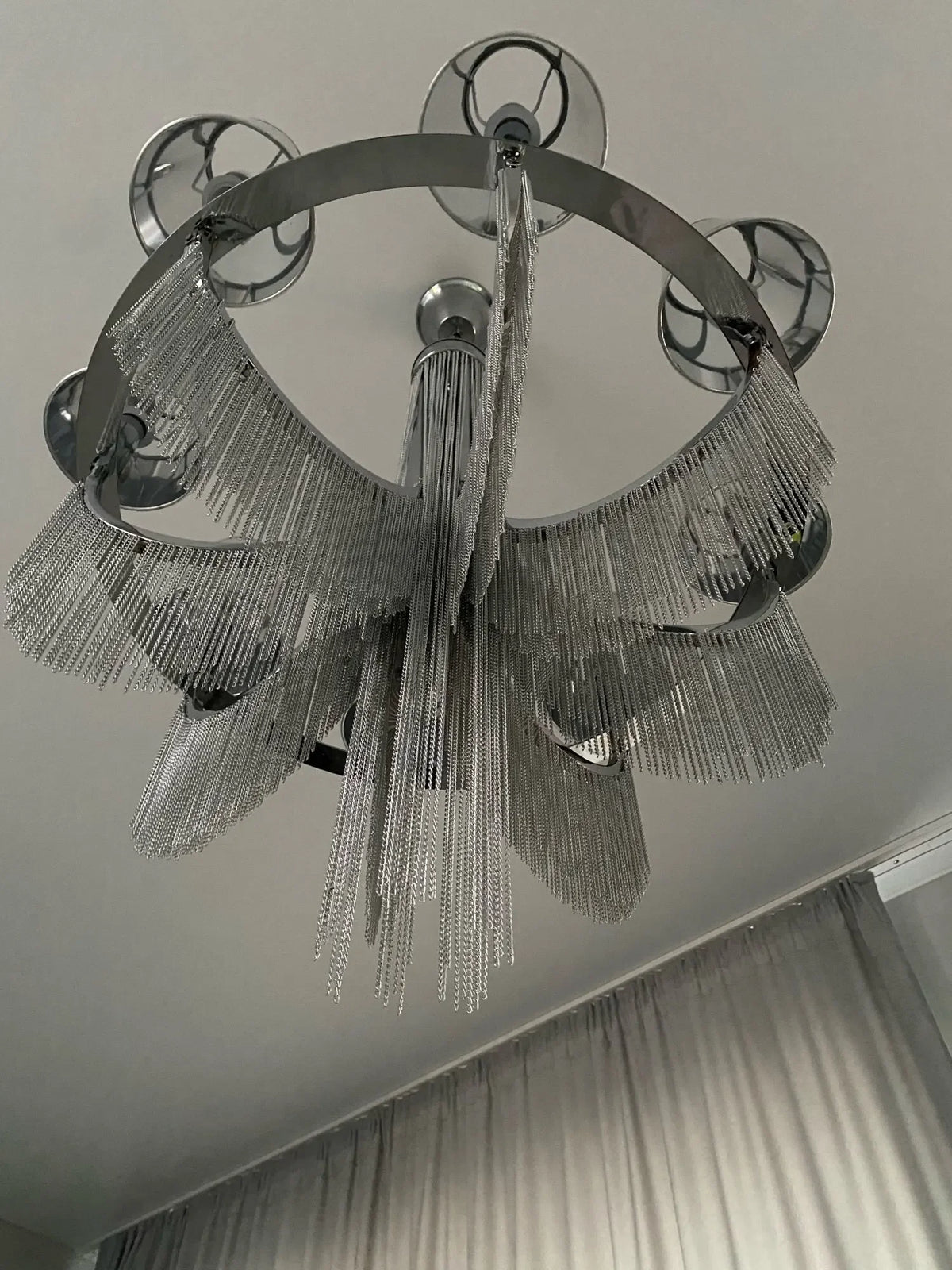Luxuriöser Kronleuchter für Hochzeit, Eingangsbereich und elegante Dekoration - vue 7 sur 15