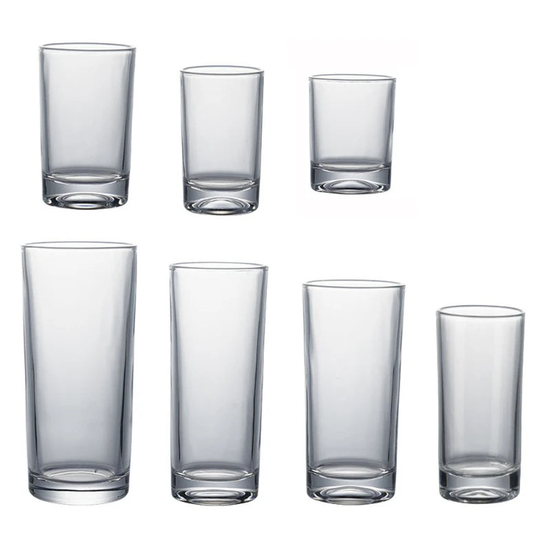 Verres cocktail design épuré résistants chaleur multi capacités - vue 7 sur 7