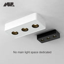 plafonnier spots Aisilan Ultra-mince LED monté en Surface Anti-éblouissement sans scintillement Spot pour hall intérieur salon 36W