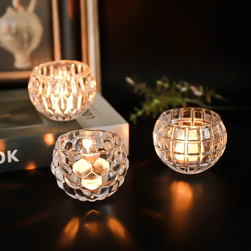 lampe citrouille sphérique en verre pour décorations artisanales - vue 4 sur 11