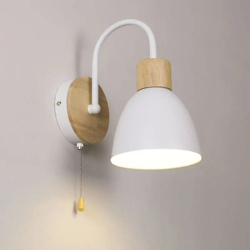 Moderne nordische Wandleuchte Macaron mit LED-Schalter für die Wohnungsdekoration
