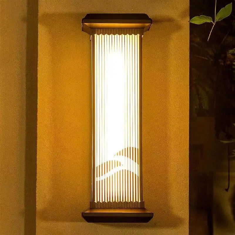 applique murale extérieure à led pour jardin et porche - vue 9 sur 8