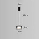lustre à led pour décoration intérieure moderne et élégante