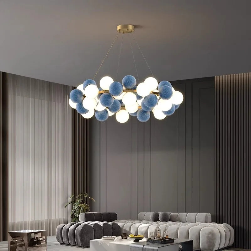 Lustre au design moderne pour décoration intérieure - vue 4 sur 18