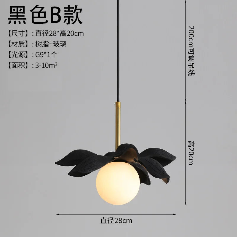 suspension moderne en résine pour décoration intérieure élégante - vue 11 sur 22