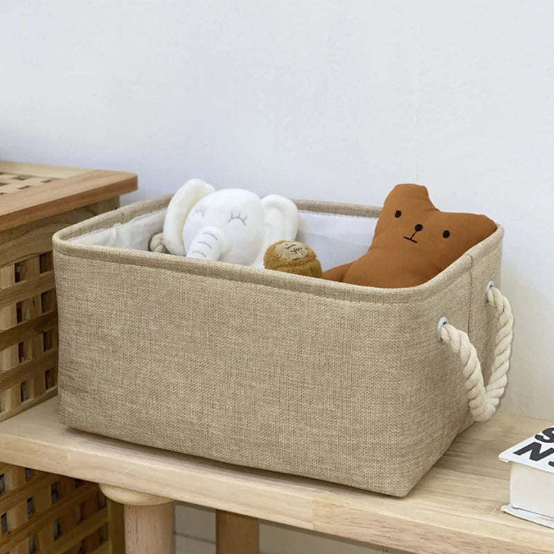 panier de rangement pliable pour vêtements et fournitures diverses - vue 9 sur 12