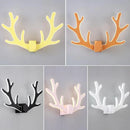 Applique murale tête de Cerf LED dessin animé