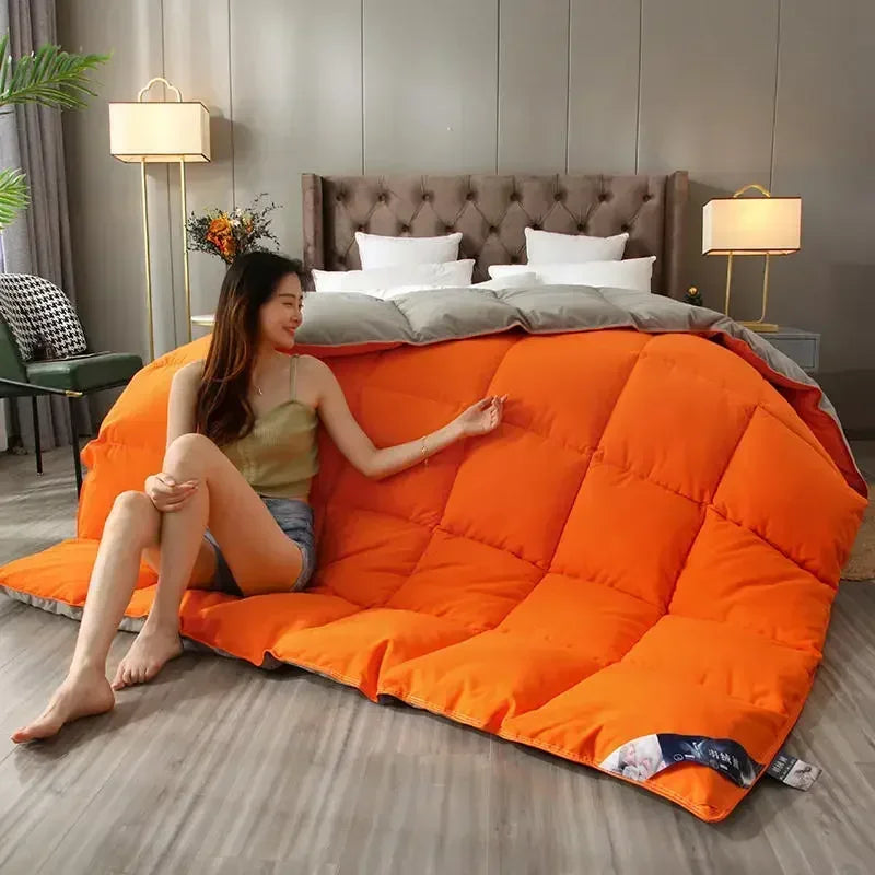 Nouvelle couette en duvet d'oie pour hôtels cinq étoiles hiver quatre saisons
