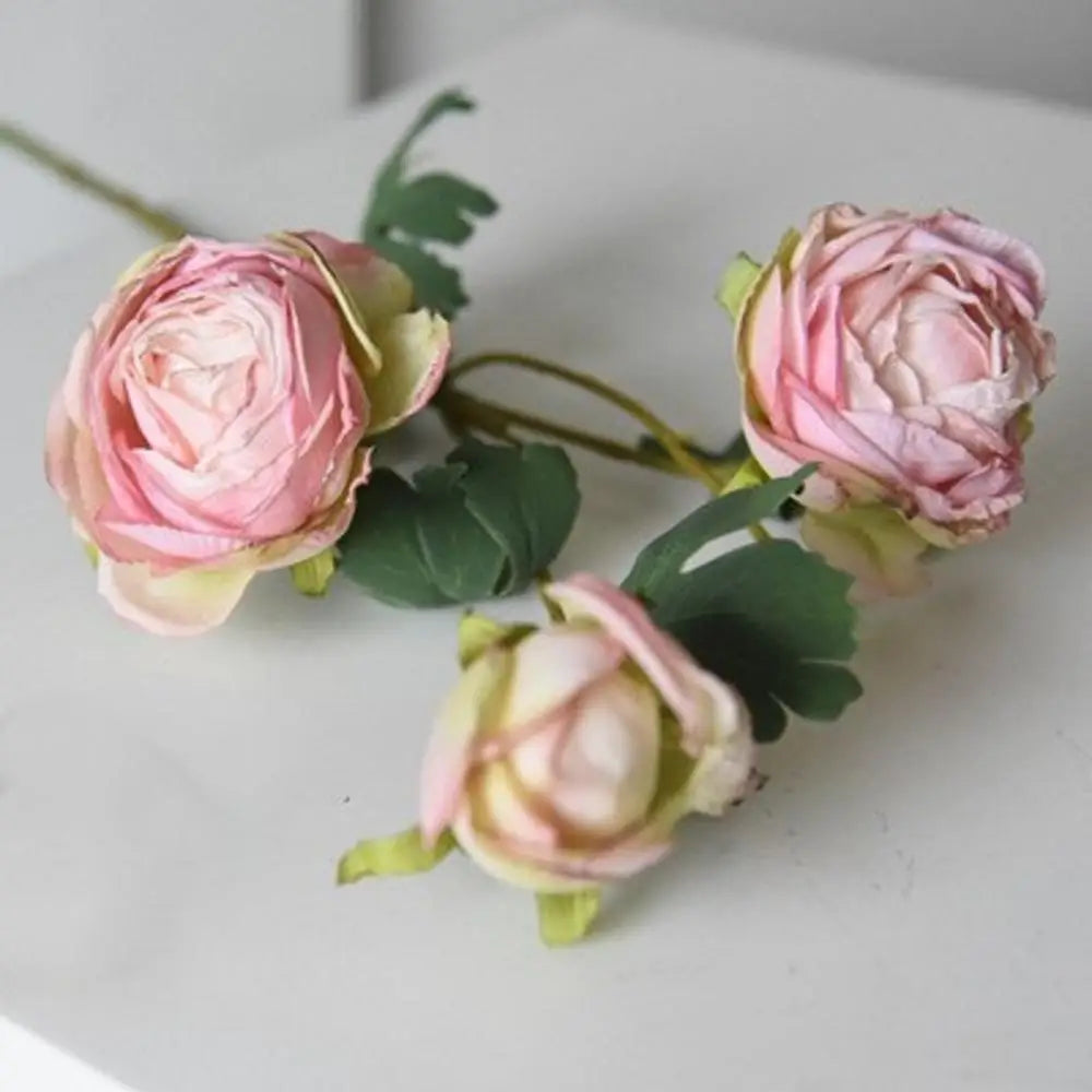 bouquet de pivoines artificielles en soie pour décoration de mariage - vue 16 sur 18