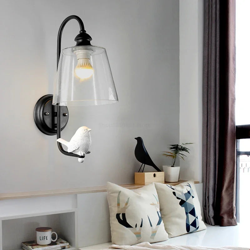 applique murale moderne en résine forme d'ange décorative lumineuse - vue 4 sur 12