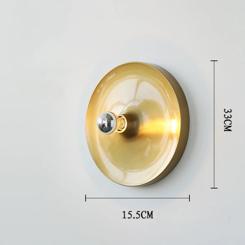 LED-Wandleuchte Bauhaus UFO Galvanoplastik Dekoration - vue 15 sur 14