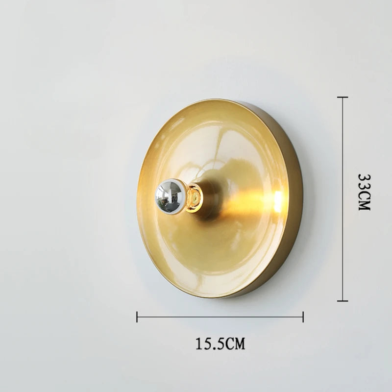 LED-Wandleuchte Bauhaus UFO Galvanoplastik Dekoration - vue 14 sur 14