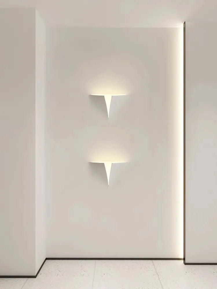 applique murale led créative en gypse pour hôtel et allée - vue 5 sur 6