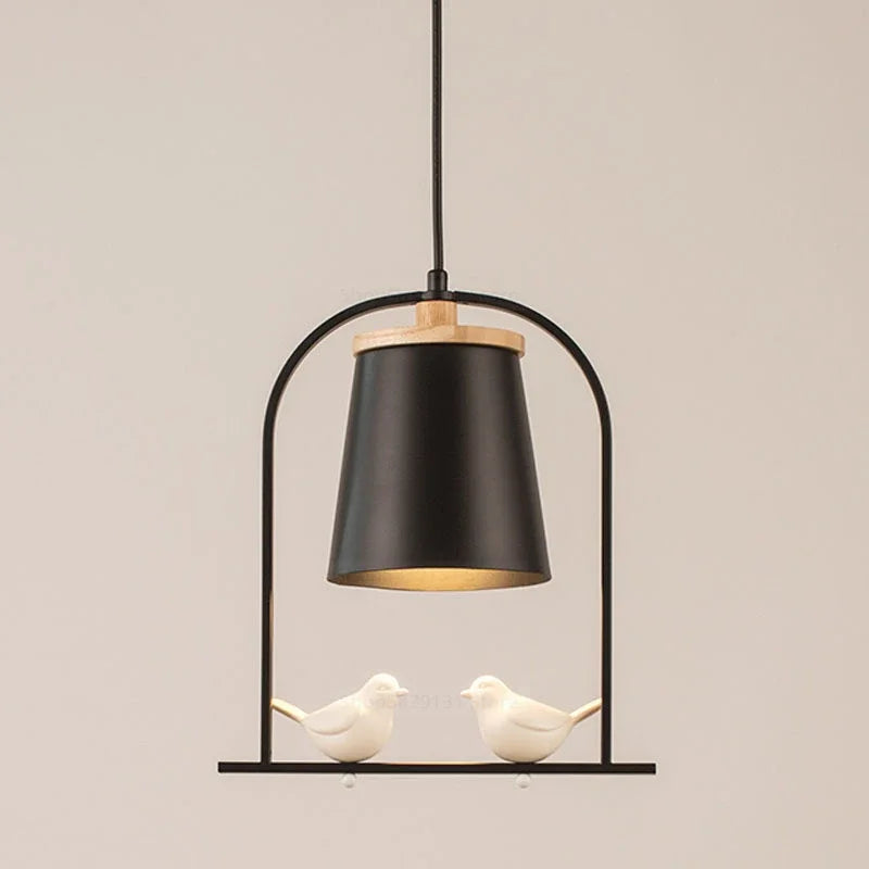 Moderne LED-Wandleuchte in Vogel-Design für Dekoration - vue 11 sur 12