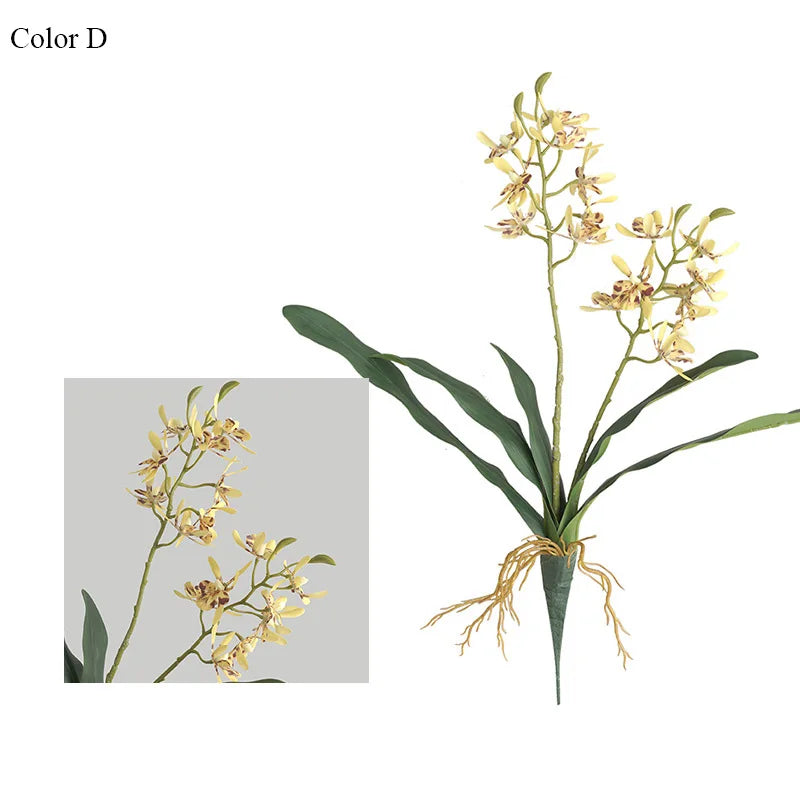 orchidée papillon artificielle pour décoration de mariage et fête - vue 11 sur 10