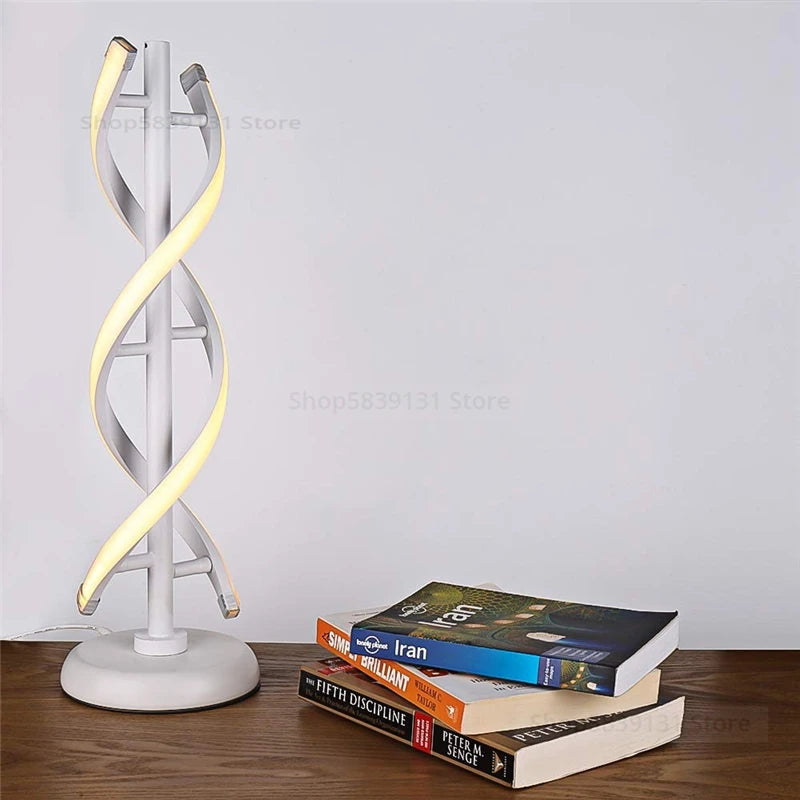 lampe led sur pied design nordique moderne en acrylique - vue 5 sur 10