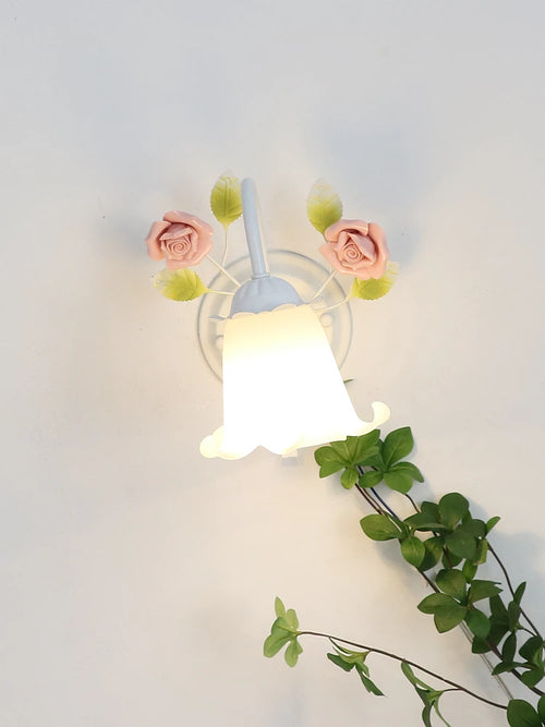 applique murale moderne fleurs pour décoration lumineuse chaleureuse - vue 6 sur 8