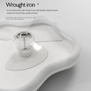 Minimalistischer nordischer LED-Deckenventilator mit Fernbedienung