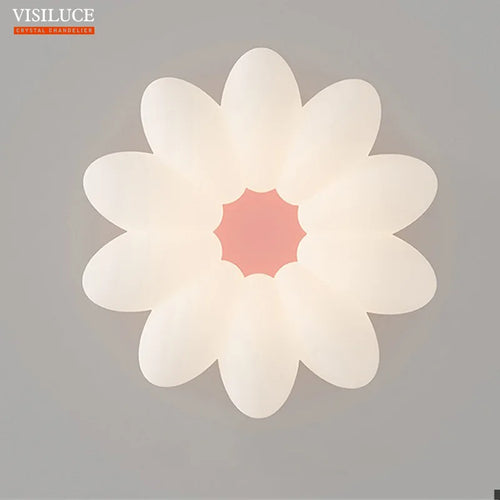 LED-Deckenleuchte Blumen für Kinderzimmer mit drei Lichtfarben - vue 6 sur 10