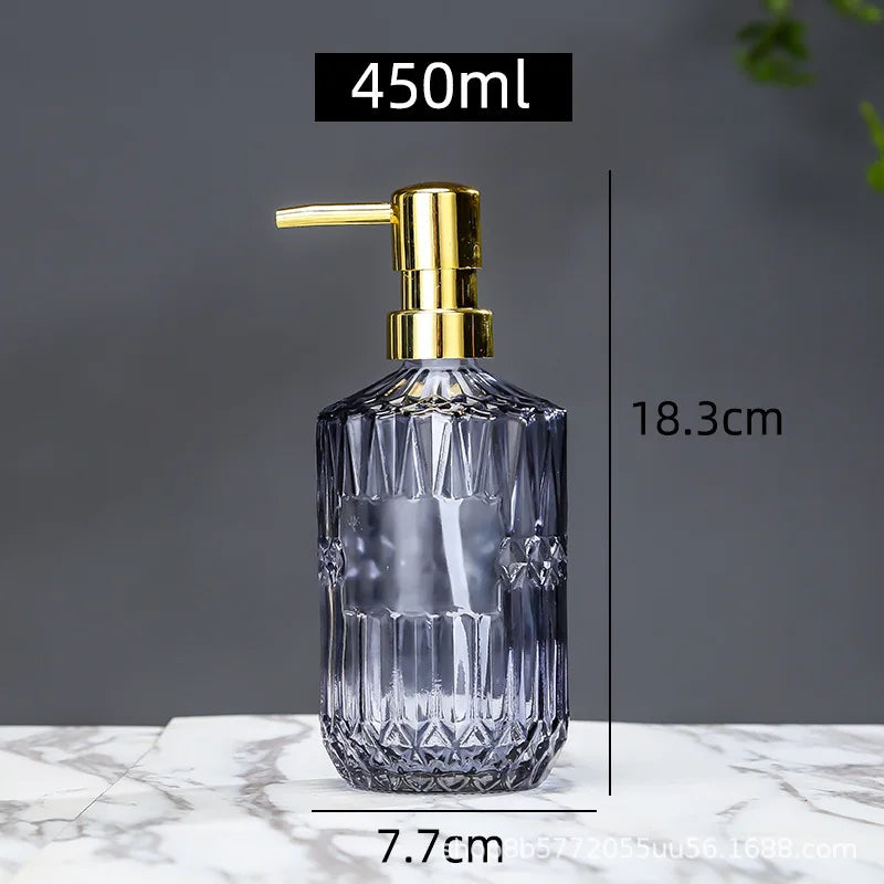 nouveau flacon en verre pour shampoing et désinfectant mains - vue 12 sur 20