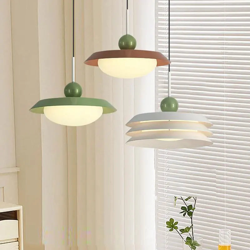 Suspension nordique led décoration maison éclairage intérieur - vue 3 sur 18