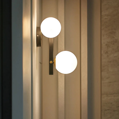 Kreative nordische Wandleuchte für modernes, minimalistisches Interieur - vue 4 sur 7