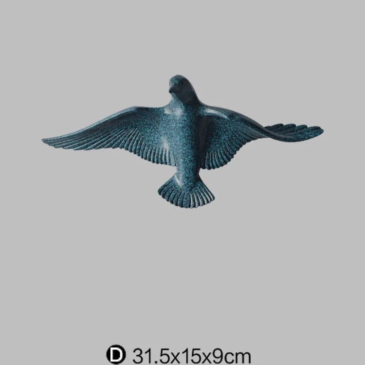 décoration murale créative en forme de mouette décoratif - vue 25 sur 36