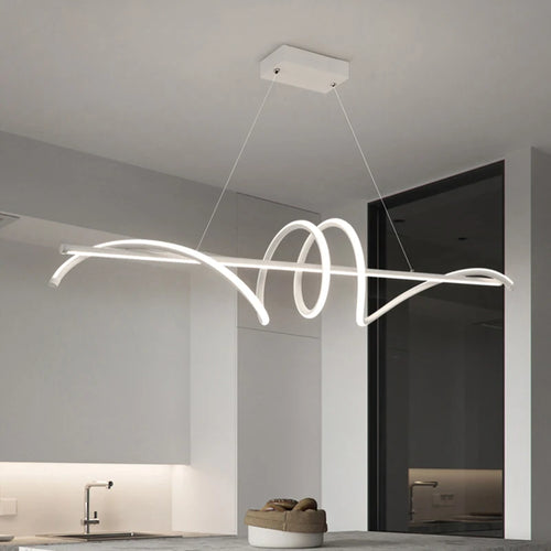 Moderne LED-Pendelleuchte für elegante Innendekoration - vue 2 sur 8