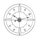 Wrought Iron Wall Clock for Living Room, Home Warm Decoration, Retro Silent Clock