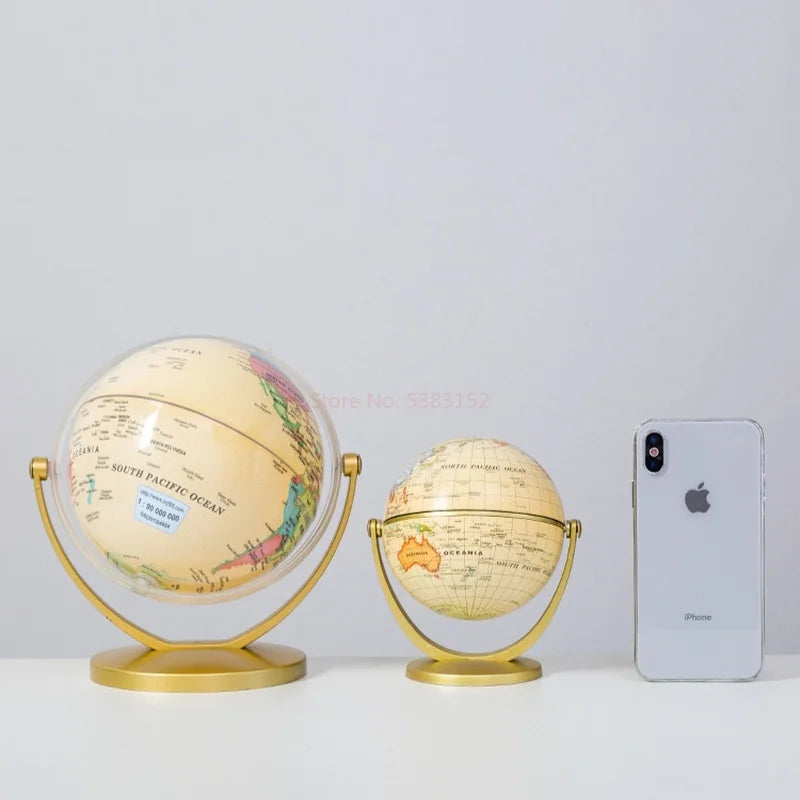 artisanat moderne globe décoratif pour bureau et salon - vue 7 sur 16