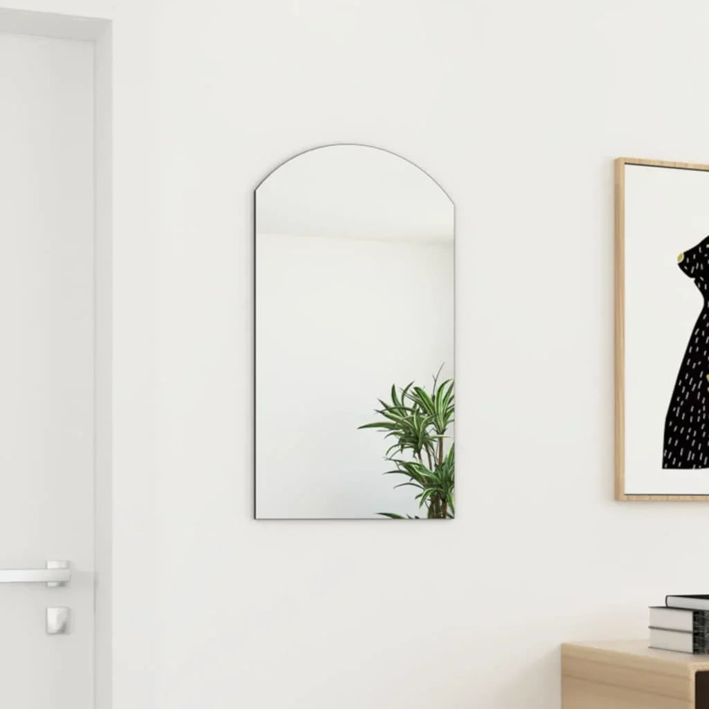 miroir en verre décoratif pour la maison autocollant mural élégant - vue 8 sur 7
