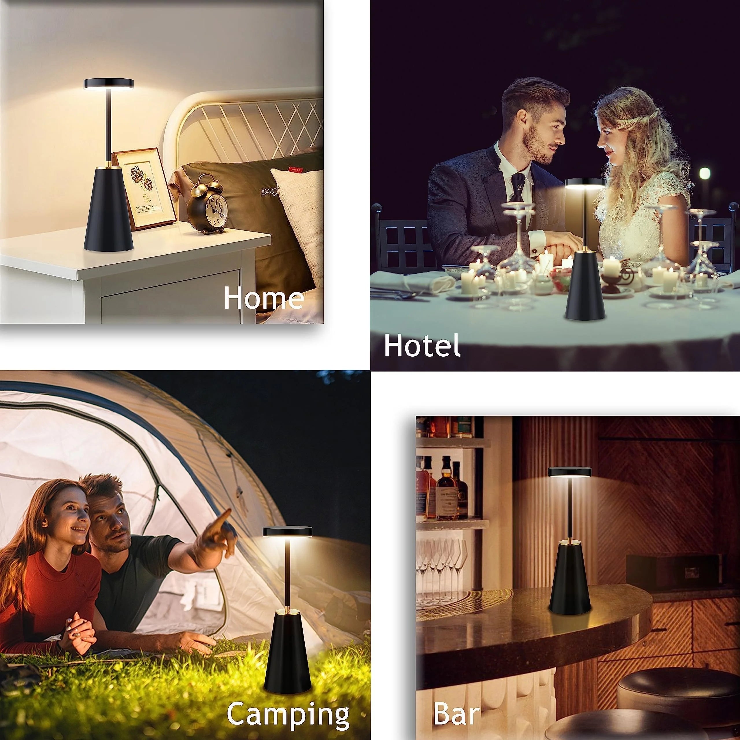 Lampe de Table tactile sans fil - vue 8 sur 8