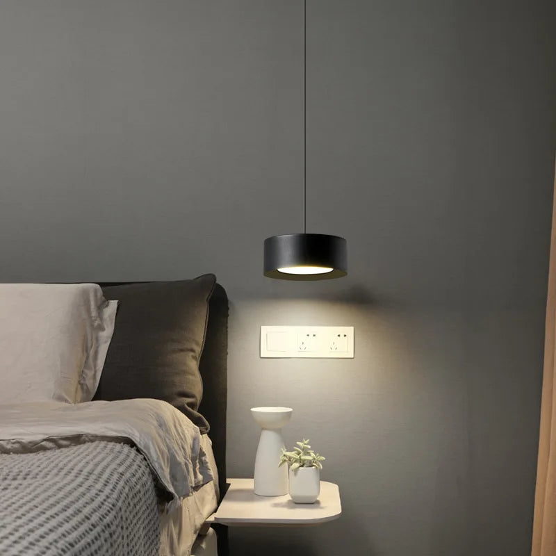 lustres led de chevet en laiton gradation 3 couleurs