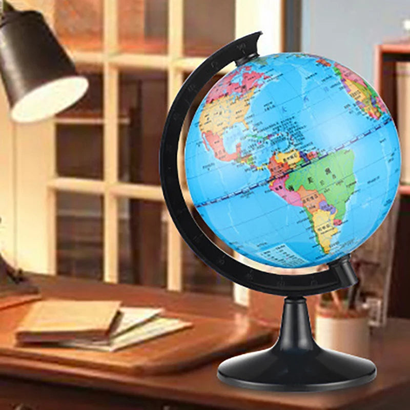 globe terrestre portable rotatif pour apprendre la géographie - vue 5 sur 7