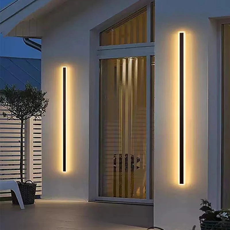 applique murale led minimaliste en aluminium pour éclairage - vue 4 sur 13