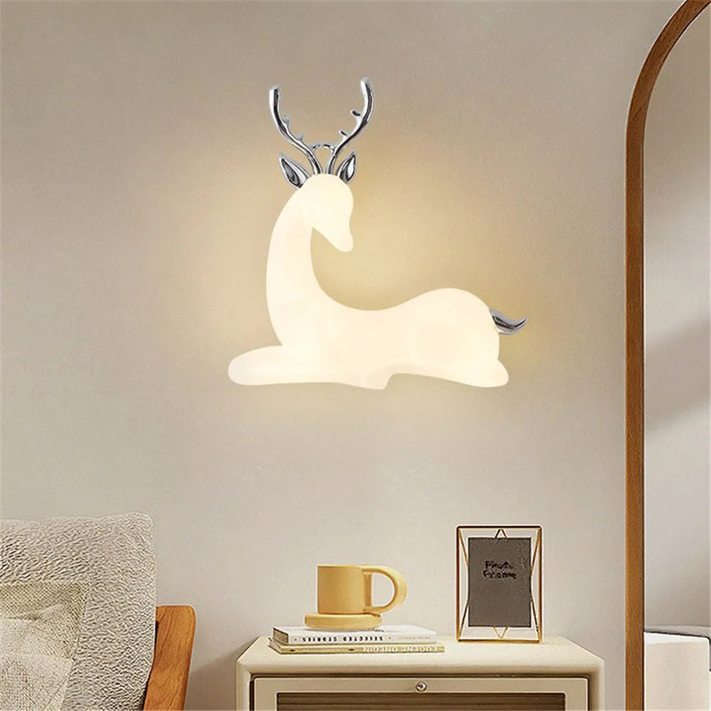 applique murale nordique en métal décorative pour chambre bébé - vue 4 sur 7