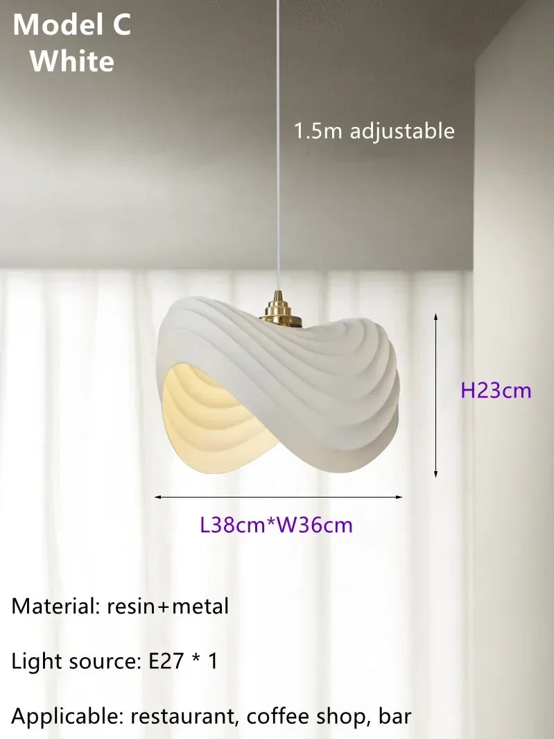 suspension moderne nordique design art pour décoration intérieure - vue 12 sur 18