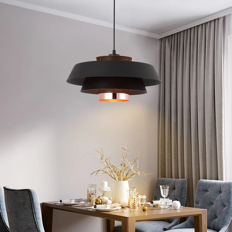 suspension modernes design nordique décor loft luminaires - vue 3 sur 8