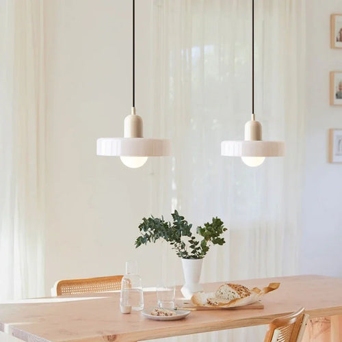 lampe suspendue nordique en verre pour intérieur décoratif
