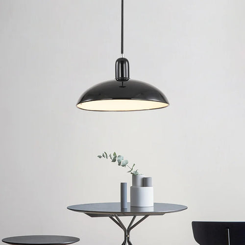 Moderner minimalistischer Kronleuchter Kaiser im industriellen Stil mit LED - vue 6 sur 9