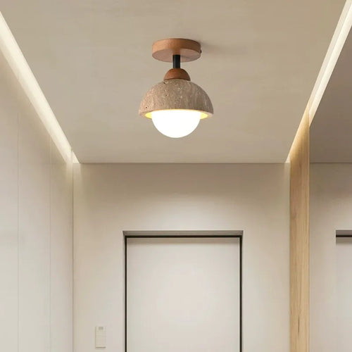 plafonnier led moderne en marbre pour décoration intérieure - vue 4 sur 11