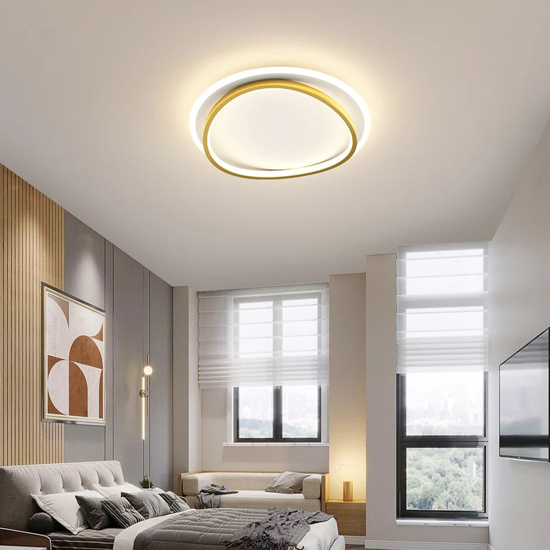 Carré Simple 	 moderne LED lustres lumières gradation Luminaire chambre Salon étude Foyer salle Salon éclairage lampes ménage - vue 6 sur 18