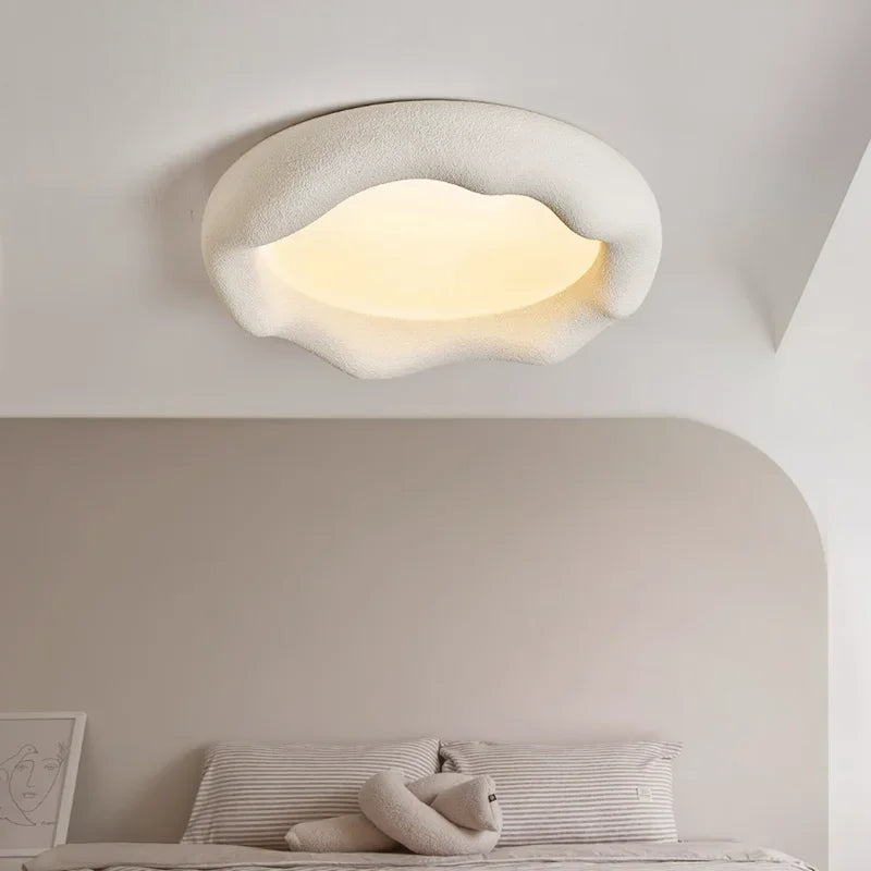 Deckenleuchte Wolke im wabi-sabi-Stil minimalistisch für sanftes Licht - vue 3 sur 12