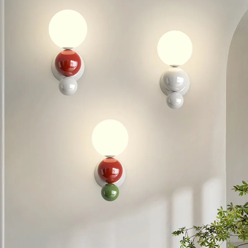 Applique murale led style ins pour décoration salon