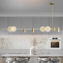 suspension à led nordic line design moderne pour décoration intérieure