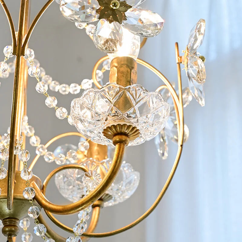 lustre en cristal vintage intérieur américain pour hôtel 2022 - vue 5 sur 7