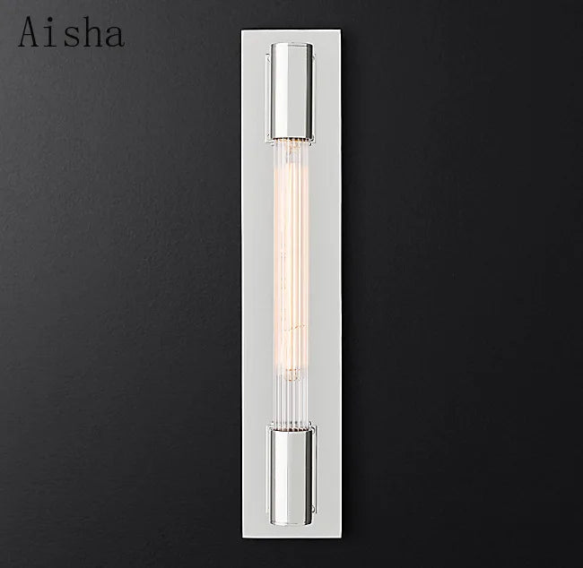 applique murale led de luxe américaine rétro décorative - vue 7 sur 9