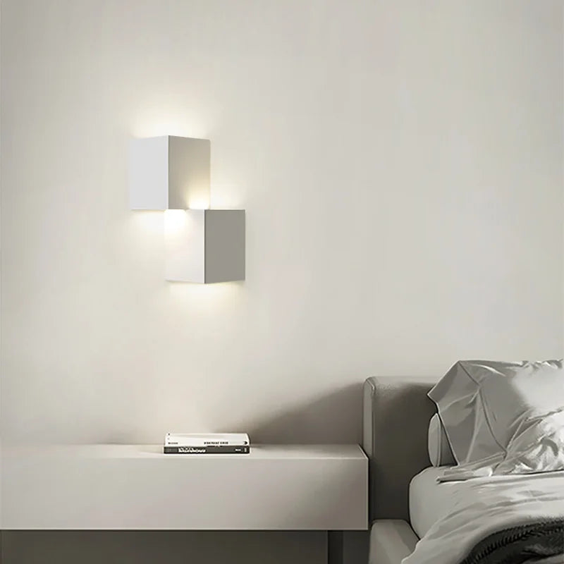 LED-Wandleuchte nordisch minimalistisch für stilvolle Wohnraumdekoration - vue 6 sur 8